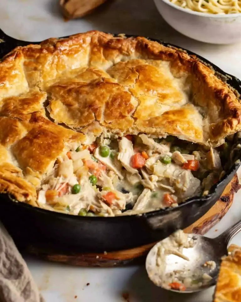 Leftover Turkey Pot Pie Recipe