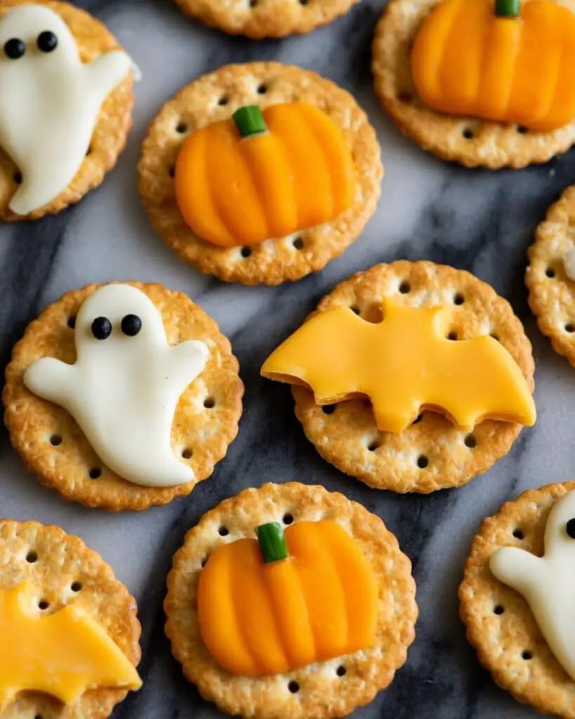 Spooky Cheese and Crackers Recipe