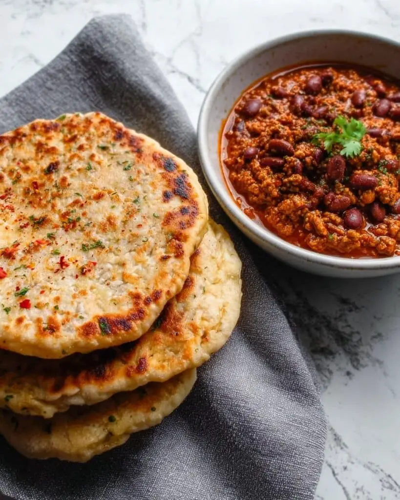 Vegan Keto Flatbread with Almond and Coconut Flours Recipe