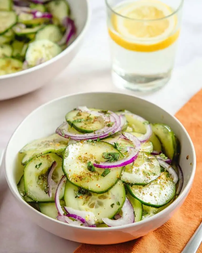 Ensalada de Pepino (Mexican Cucumber Salad) Recipe