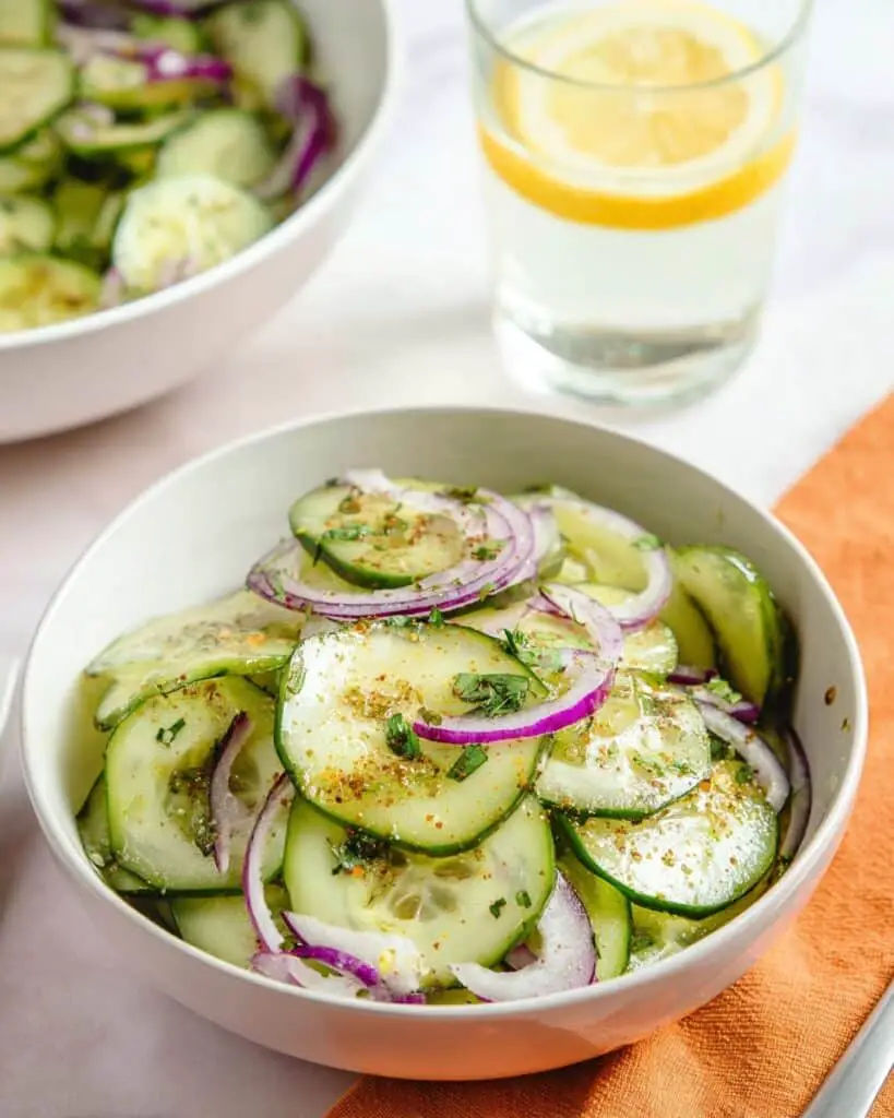 Ensalada de Pepino (Mexican Cucumber Salad) Recipe