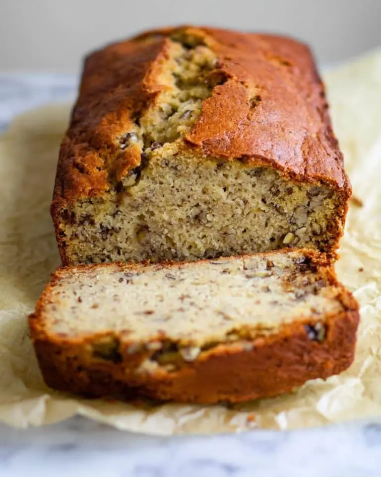 Cream Cheese Banana Pecan Bread Recipe