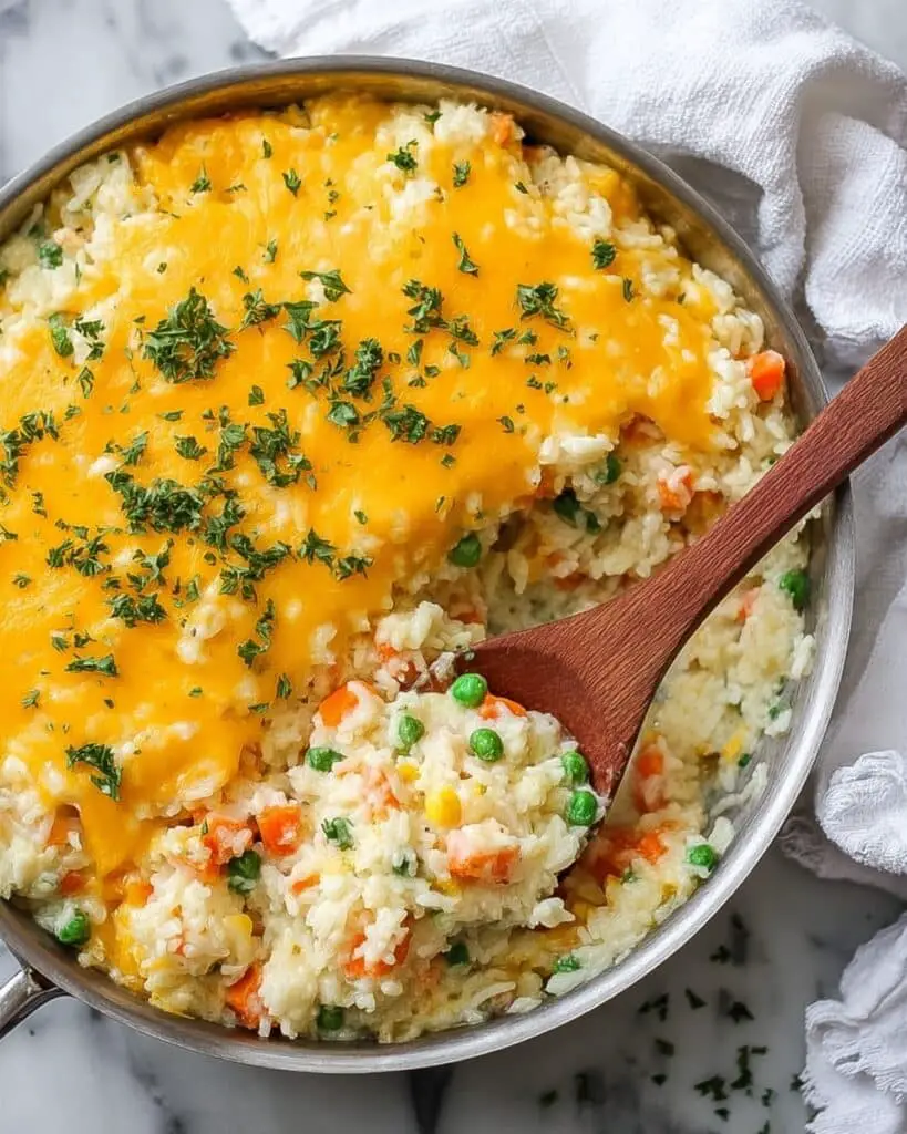 Creamy Chicken and Rice Skillet Recipe