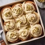 Pistachio Cinnamon Rolls Recipe