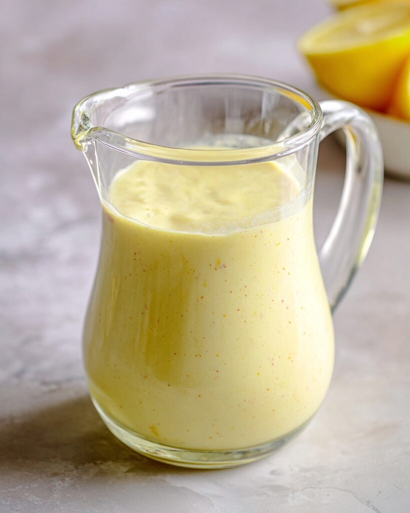 Creamy Lemon Dressing Recipe