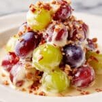 Creamy Vanilla Grape & Apple Salad Recipe