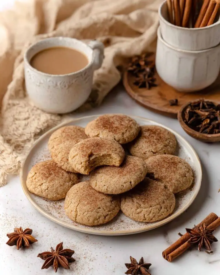 Vegan Brown Sugar Chai Cookies Recipe