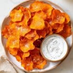 Baked Sweet Potato Chips Recipe