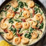 Easy Creamy Tuscan Shrimp Recipe