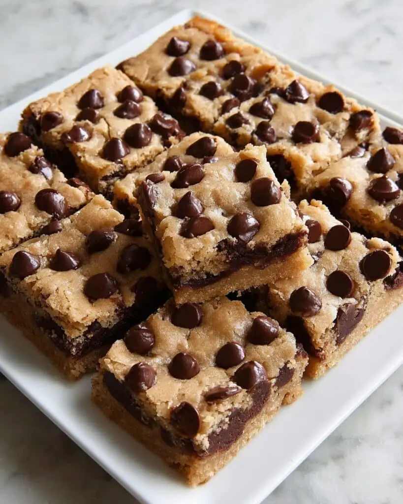 Chewy Chocolate Chip Cookie Bars Recipe