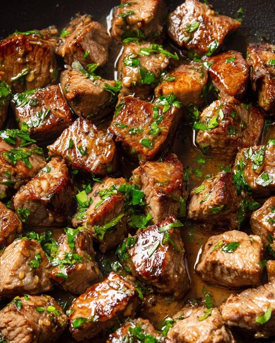 Easy Garlic Butter Steak Bites Recipe