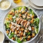Best Chicken Caesar Salad with Homemade Croutons Recipe