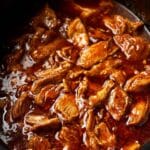 Honey Garlic Slow Cooker Chicken Thighs Recipe