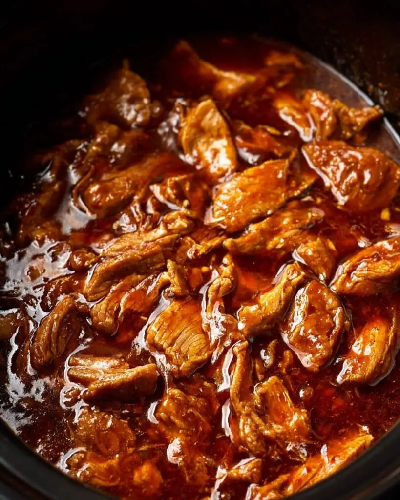 Honey Garlic Slow Cooker Chicken Thighs Recipe