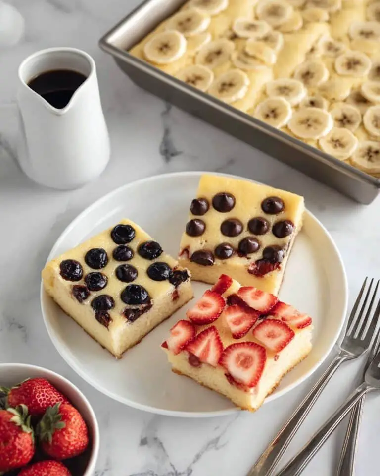 Quick and Easy Sheet Pan Pancakes Recipe