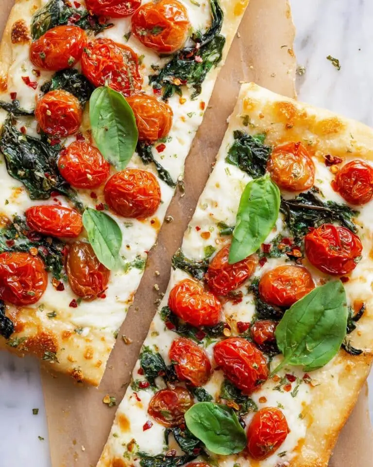 Burst Tomato Flatbread Recipe