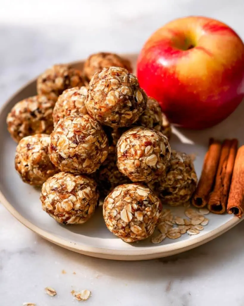 Cinnamon Apple Energy Balls Recipe