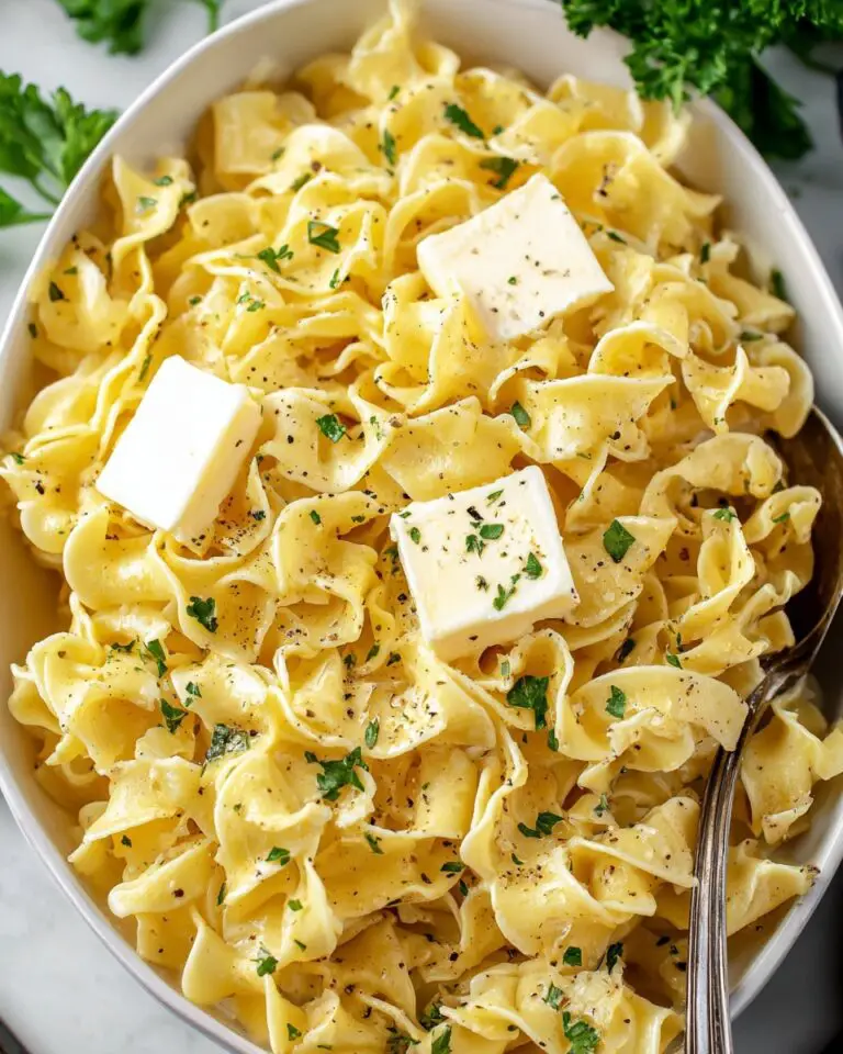 Buttered Noodles Recipe