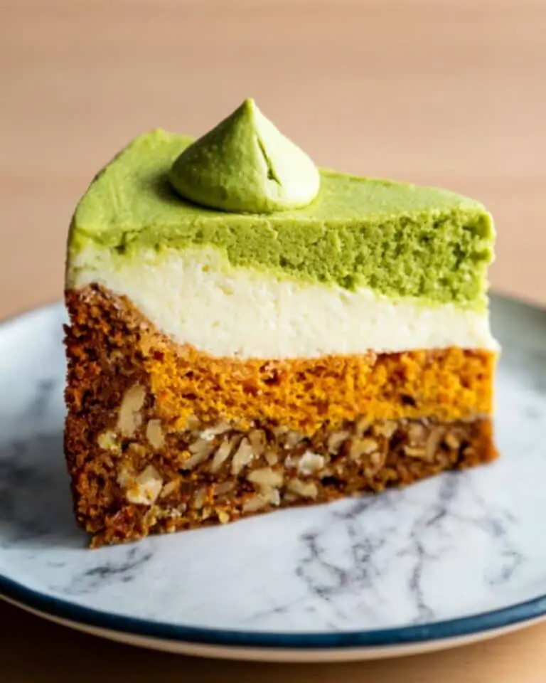 Carrot Cake Cheesecake with Yuzu and Spices Recipe