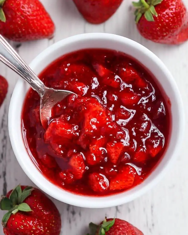 Strawberry Topping for Cheesecake Recipe