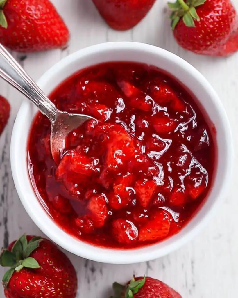 Strawberry Topping for Cheesecake Recipe