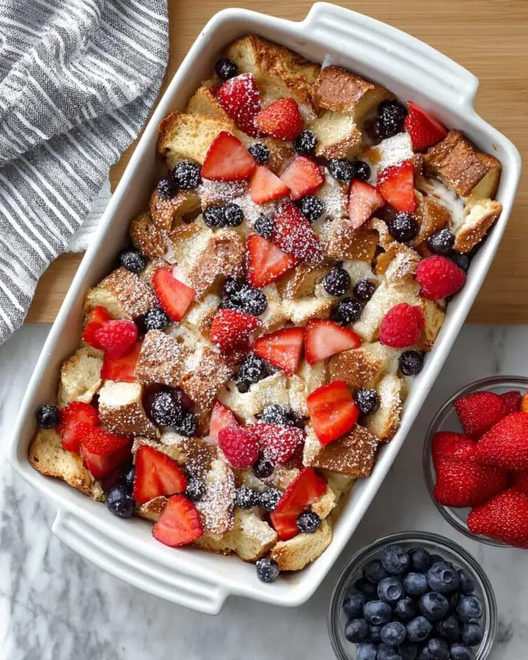 Berry French Toast Casserole Recipe
