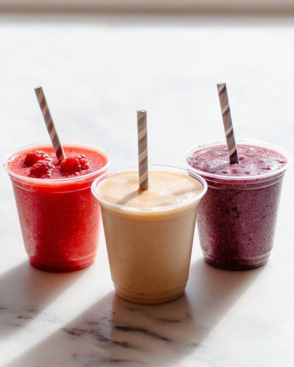 Fruity Coconut Water Slushes Recipe