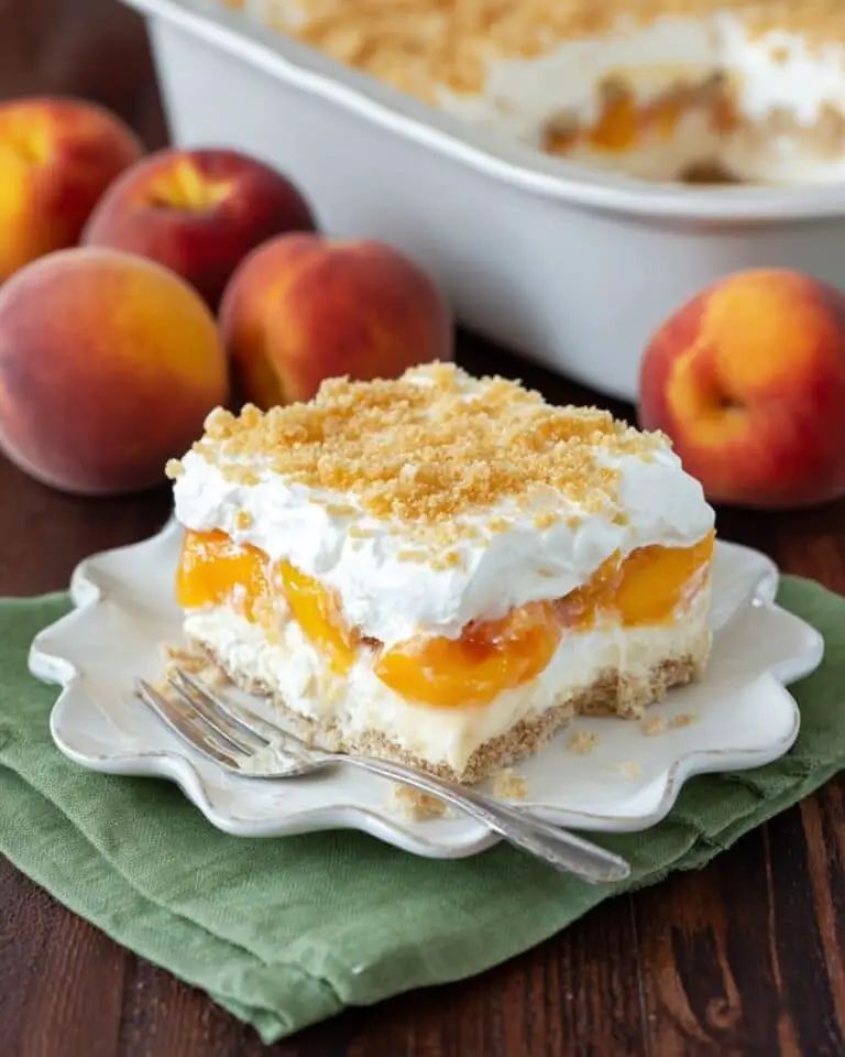 No-Bake Peach Yum Yum Recipe