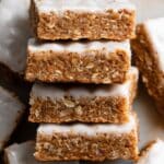 Iced Oatmeal Cookie Bars Recipe