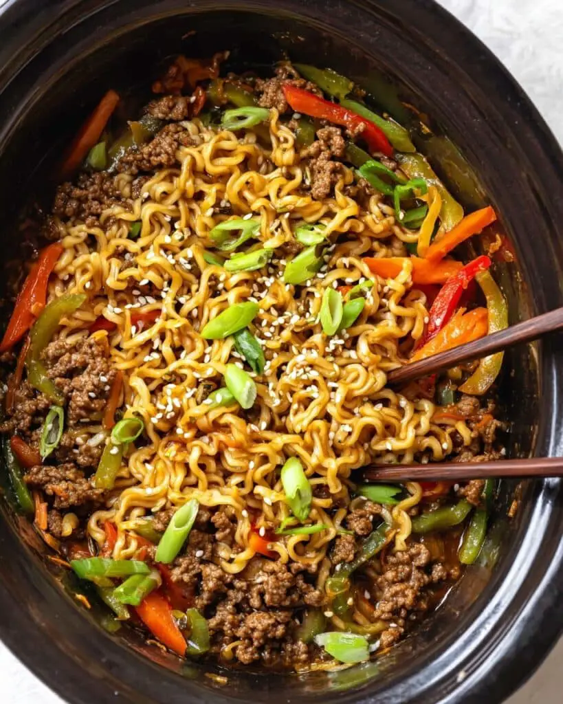 Slow Cooker Ramen Recipe
