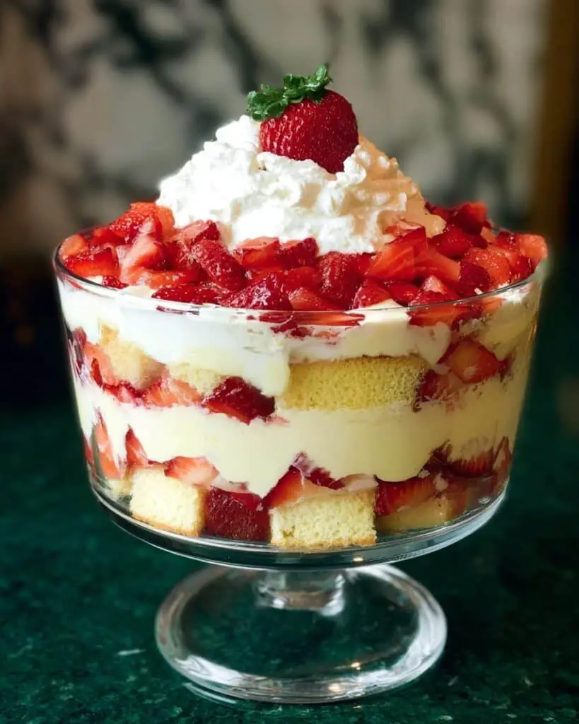 Strawberry Shortcake Trifle Recipe