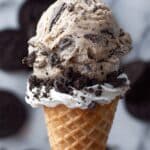 Cookies & Cream Ice Cream Cones Recipe