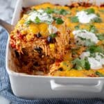 Easy Chicken Enchilada Casserole Recipe