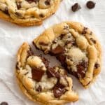 Copycat Crumbl Chocolate Chip Cookie Recipe