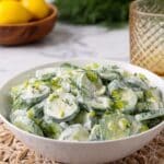 Greek Tzatziki Cucumber Salad Recipe
