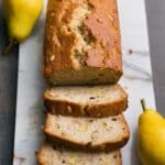 Sour Cream Pear Bread Recipe