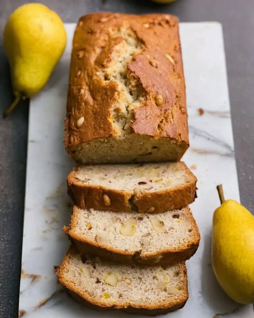 Sour Cream Pear Bread Recipe