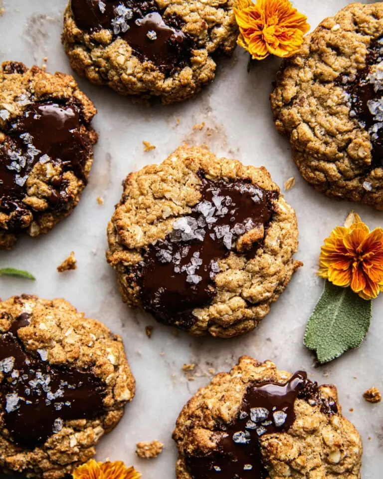 Brown Butter Oatmeal Chocolate Chip Cookies Recipe