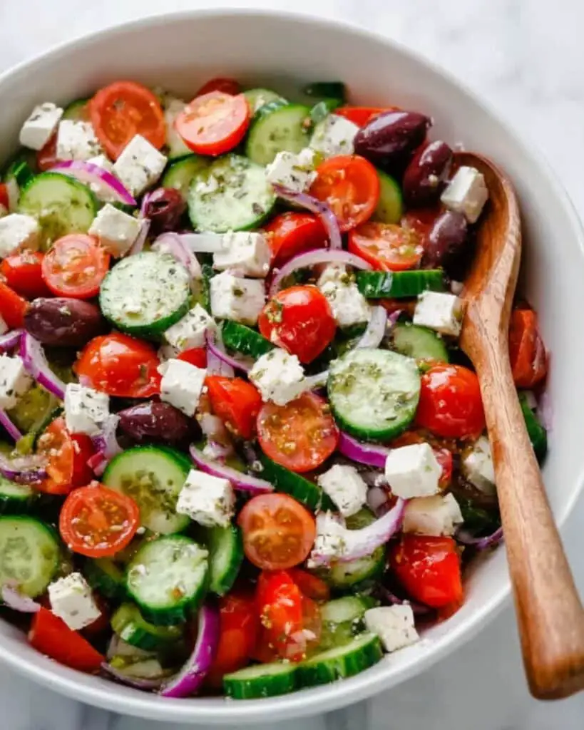 Easy Greek Salad Recipe