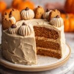 Vegan Pumpkin Cake with Maple Cinnamon Frosting Recipe