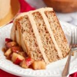 Caramel Apple Pecan Layer Cake Recipe