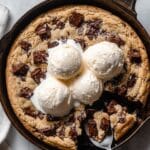Fudgy Grain-Free Chocolate Chunk Skillet Cookie Recipe