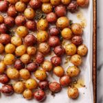 Roasted Peewee Potatoes with Garlic and Rosemary Recipe