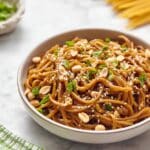 Thai Peanut Sesame Noodles Recipe