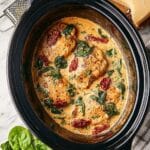 Slow Cooker Tuscan Chicken Recipe