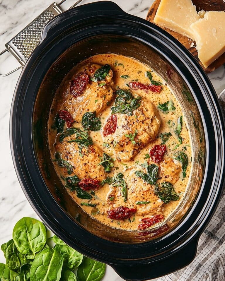 Slow Cooker Tuscan Chicken Recipe