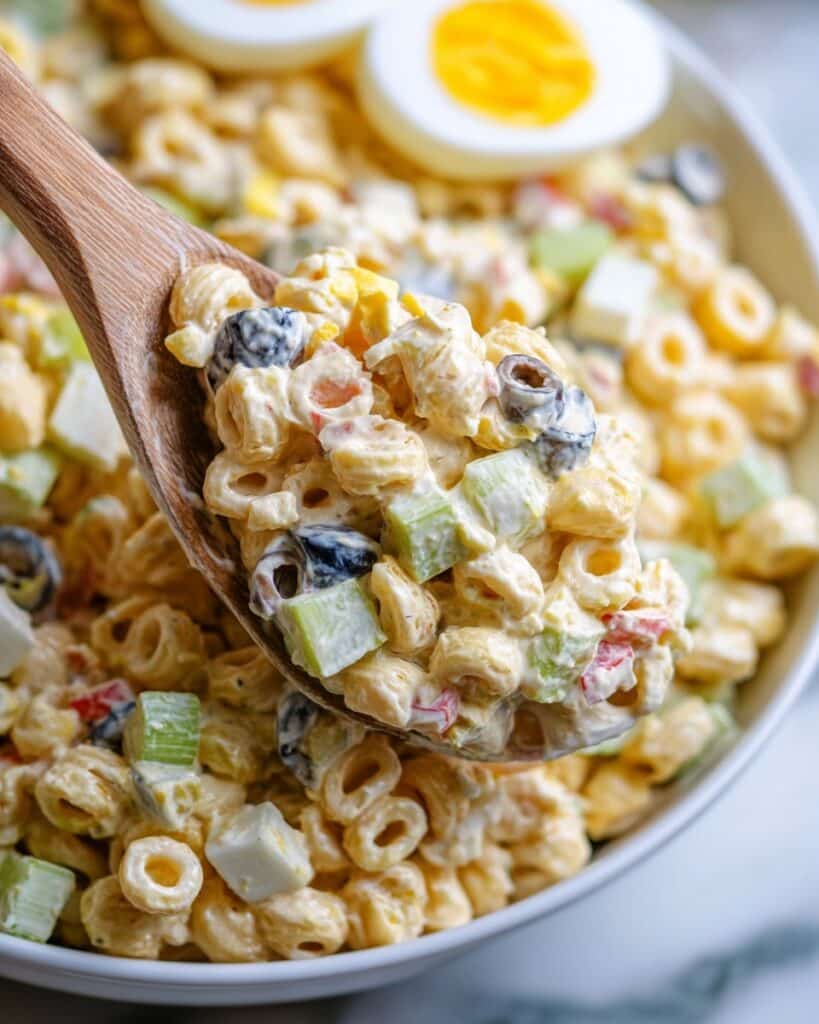 Deviled Egg Macaroni Salad Recipe