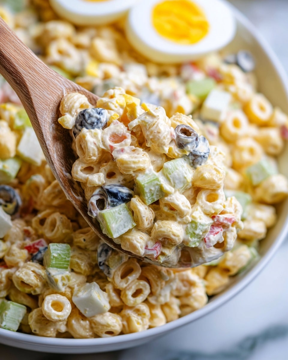 Deviled Egg Macaroni Salad Recipe