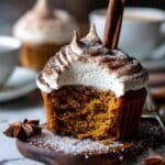 Vanilla Chai Pumpkin Latte Cupcakes with Cinnamon Brown Sugar Frosting Recipe