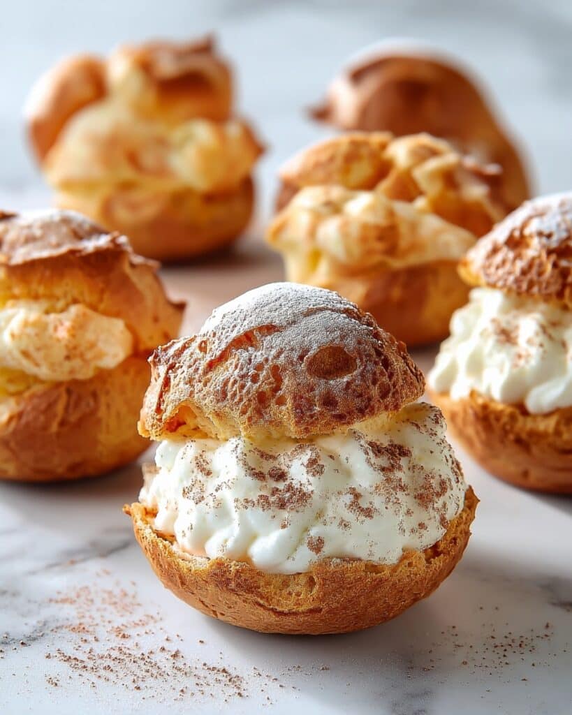 Egg Salad Cream Puffs Recipe